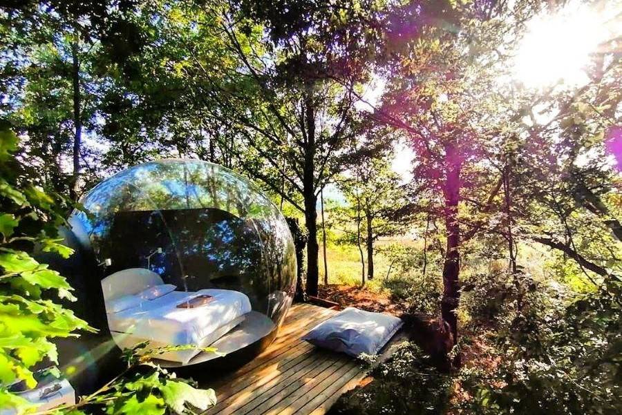 Atmosfera Bubble Glamping - Weekend romantico particolare