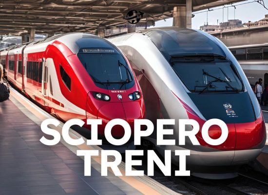 immagine per sciopero treni