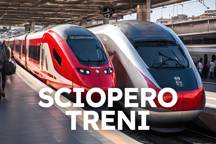 immagine per sciopero treni